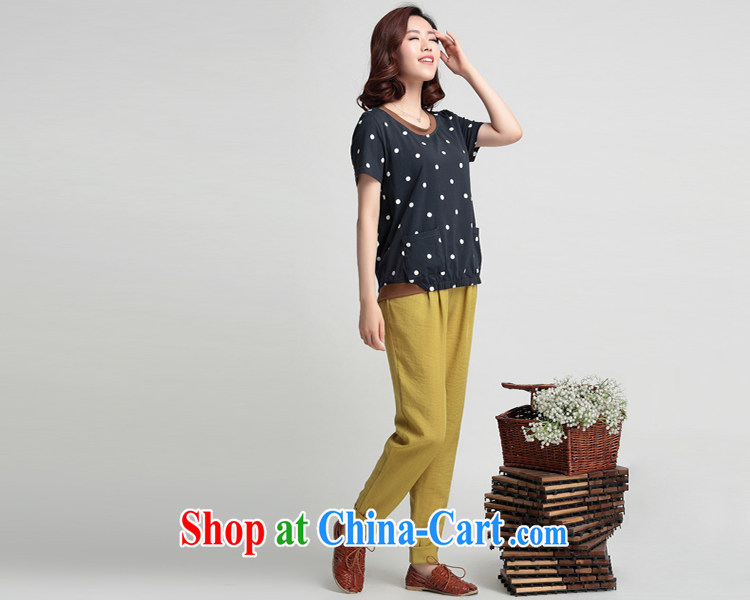 If so, older women T summer shirt MOM short-sleeve round-collar short-sleeve middle-aged female large code dot T-shirt green 3XL pictures, price, brand platters! Elections are good character, the national distribution, so why buy now enjoy more preferential! Health