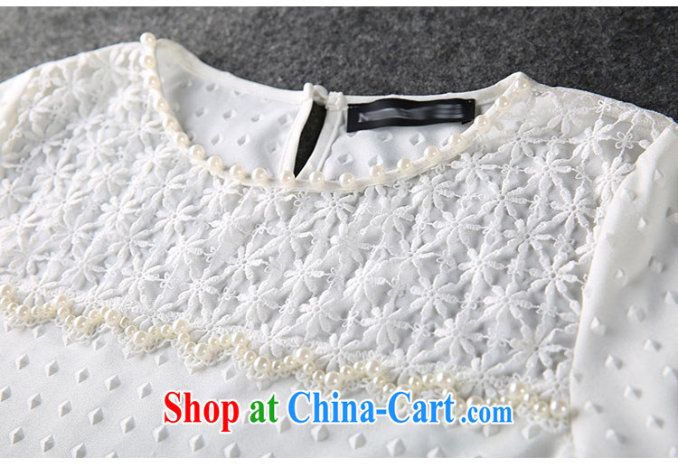 She concluded her card thick mm Summer Package lace large, blouses and indeed increase new short-sleeved dresses 2015 loose T pension body skirt two piece white XXXL pictures, price, brand platters! Elections are good character, the national distribution, so why buy now enjoy more preferential! Health