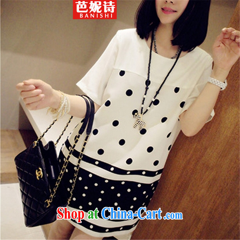 Barbara Anne poetry 2015 Korean version XL women mm thick summer is the XL Jack video thin ice woven White _dot_ 3 XL _recommendations 170 - 190 jack_
