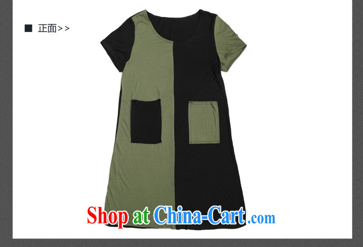 The e-mail package is indeed the XL women dress in short about leisure spell-color short skirts, generation, cotton graphics thin large code skirt summer large, long skirt green 6 XL approximately 200 - 220 Jack pictures, price, brand platters! Elections are good character, the national distribution, so why buy now enjoy more preferential! Health