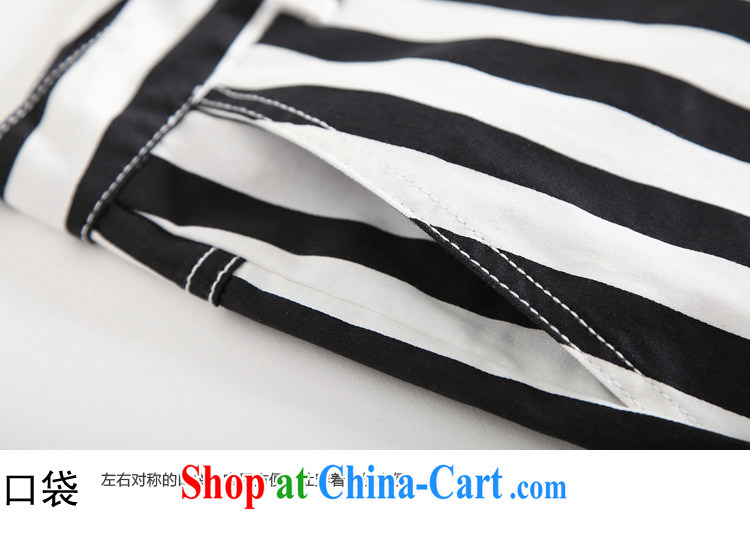 Summer 2015 new, the United States and Europe, female decoration, zipper pocket 9 pants mm thick zipper black-and-white striped pants black-and-white stripes 7 XL (200 - 220 ) jack pictures, price, brand platters! Elections are good character, the national distribution, so why buy now enjoy more preferential! Health