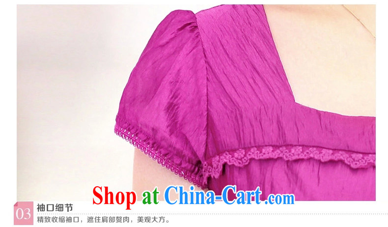 Connie clay, 2015 summer new, larger female floral short-sleeve stamp dresses Y 0227 aubergine XXL pictures, price, brand platters! Elections are good character, the national distribution, so why buy now enjoy more preferential! Health