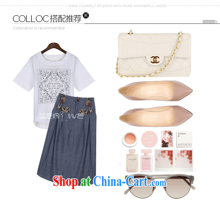 Yuan Bo summer new thick MM cotton in Europe and the two-piece large, female dress short-sleeved T shirt + skirt set skirt/178 3 XL 150 - 160 Jack left and right pictures, price, brand platters! Elections are good character, the national distribution, so why buy now enjoy more preferential! Health