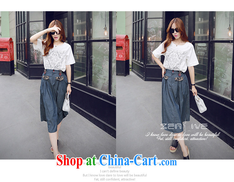 Yuan Bo summer new thick MM cotton in Europe and the two-piece large, female dress short-sleeved T shirt + skirt set skirt/178 3 XL 150 - 160 Jack left and right pictures, price, brand platters! Elections are good character, the national distribution, so why buy now enjoy more preferential! Health