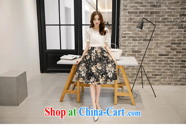 Tang year new summer the Code women's clothing snow woven short sleeve two-piece dresses thick MMT shirt + floral long skirt white + floral skirt 7256 XL 4 165 - 175 Jack left and right pictures, price, brand platters! Elections are good character, the national distribution, so why buy now enjoy more preferential! Health