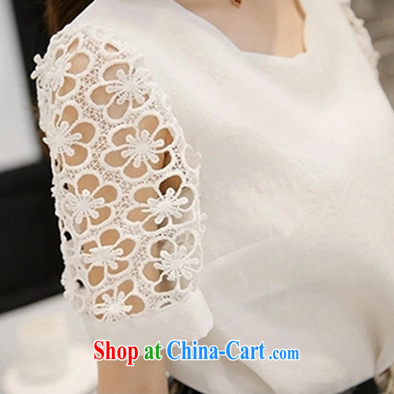 MR HENRY TANG new year, summer is the female snow woven short-sleeve two-piece dresses thick MMT shirt + floral long skirt white + floral skirt 7256 XL 4 165 - 175 jack, Tang, and shopping on the Internet