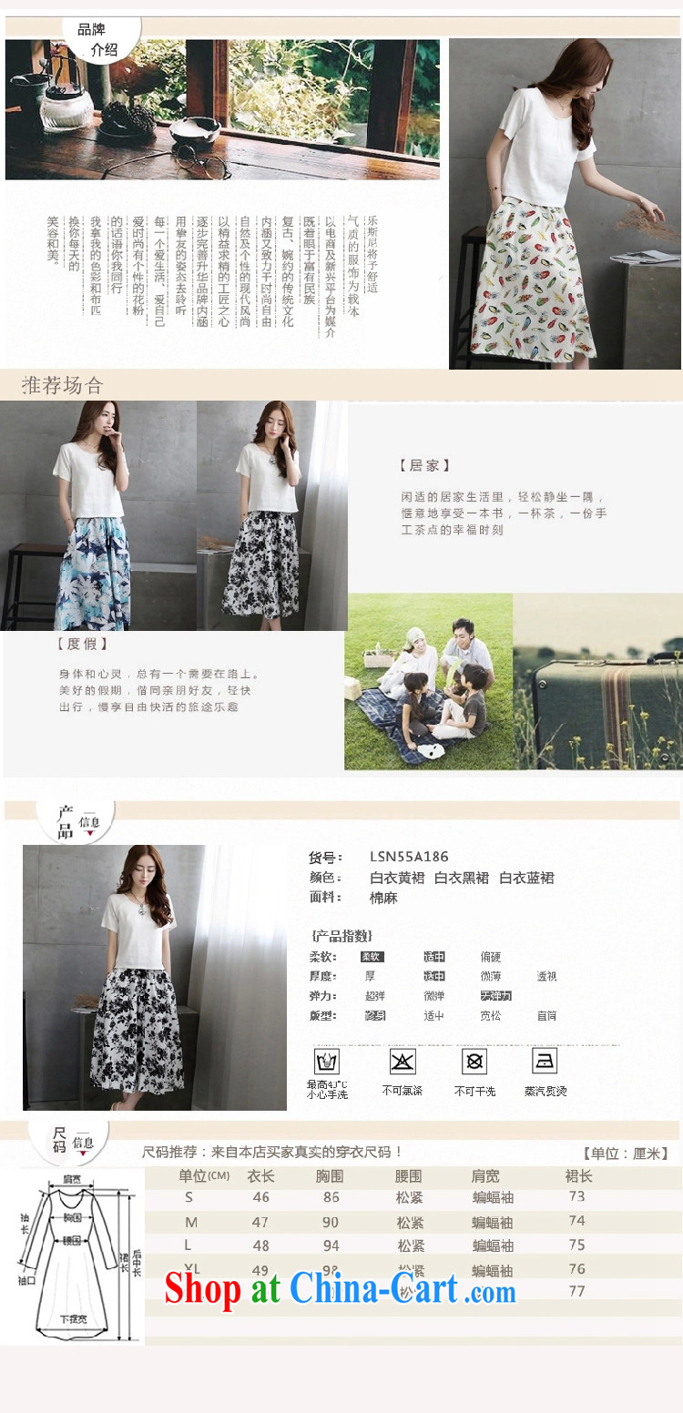 A woman summer 2015 Korean version of the new, female cotton the two-piece dress in antique long Kit skirt #N 9603 black XXL pictures, price, brand platters! Elections are good character, the national distribution, so why buy now enjoy more preferential! Health