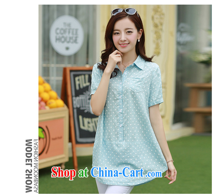 Crystal Bermuda's code shirt summer 2015 new Korean cotton mA short-sleeve girls shirt, long sleeves shirt, loose the code t-shirt pink XL pictures, price, brand platters! Elections are good character, the national distribution, so why buy now enjoy more preferential! Health