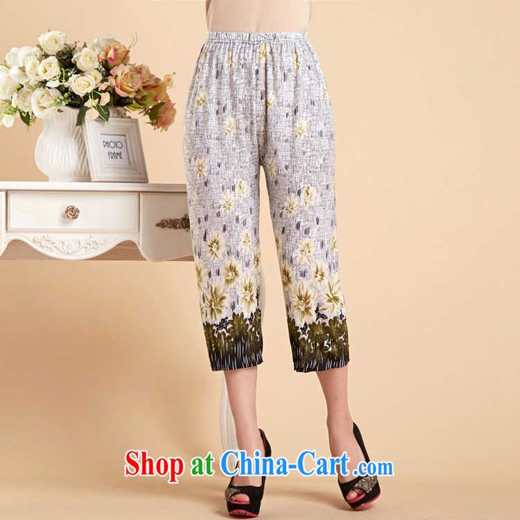 In RUILIBEIKA older female summer new stamp duty two-piece mother load short-sleeved ice silk T-shirt pants Kit green XXXL pictures, price, brand platters! Elections are good character, the national distribution, so why buy now enjoy more preferential! Health