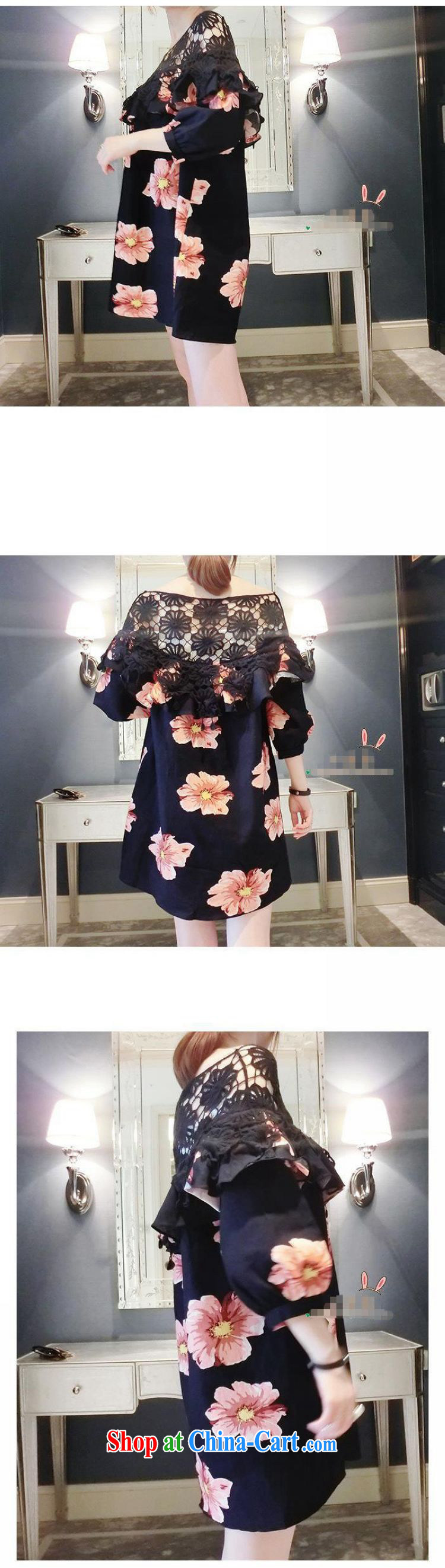 Flexible early summer 2015 Korean large, female fat sister graphics thin stitching black sexy bare shoulders lace dresses 200 jack can be wearing a black XXXL pictures, price, brand platters! Elections are good character, the national distribution, so why buy now enjoy more preferential! Health