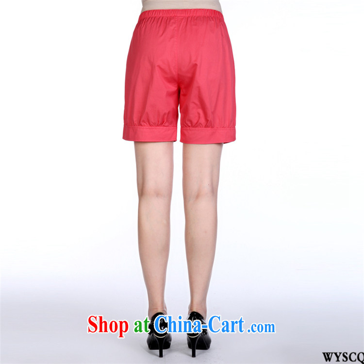 WYSCQ .1,883, older women summer new cotton larger lantern shorts and indeed intensify, shorts, white 4XL waist 2 feet 8 - 3 feet 2 pictures, price, brand platters! Elections are good character, the national distribution, so why buy now enjoy more preferential! Health