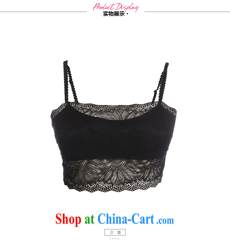 Slim LI Sau 2015 summer new, larger female lace shoulder straps and go wipe chest professional custom wrapped chest Q 5168 black 3 XL pictures, price, brand platters! Elections are good character, the national distribution, so why buy now enjoy more preferential! Health
