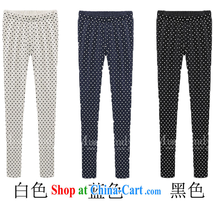 o Ya-ting 2015 New, and indeed increase, female fat mm video thin Elasticated waist 9 pants wave point female trousers blue 5 XL recommends that you 175 - 200 Jack pictures, price, brand platters! Elections are good character, the national distribution, so why buy now enjoy more preferential! Health