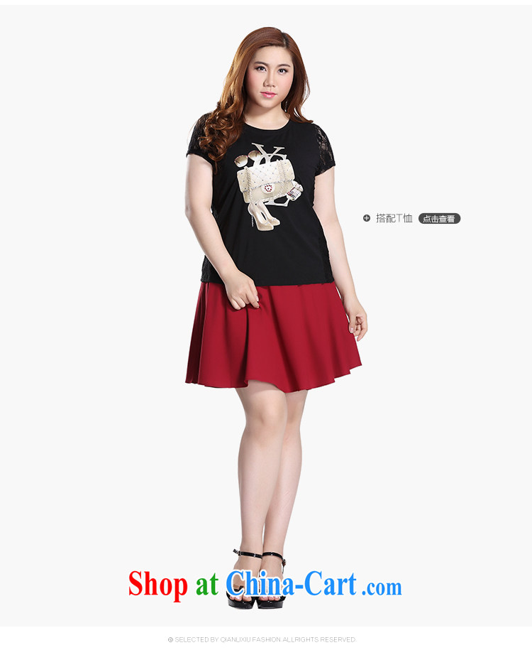 Slim LI Sau 2015 summer new, larger female comfort waist Korean micro-pop-up solid color A Field short skirts half skirt Q 7897 wine red 32 pictures, price, brand platters! Elections are good character, the national distribution, so why buy now enjoy more preferential! Health