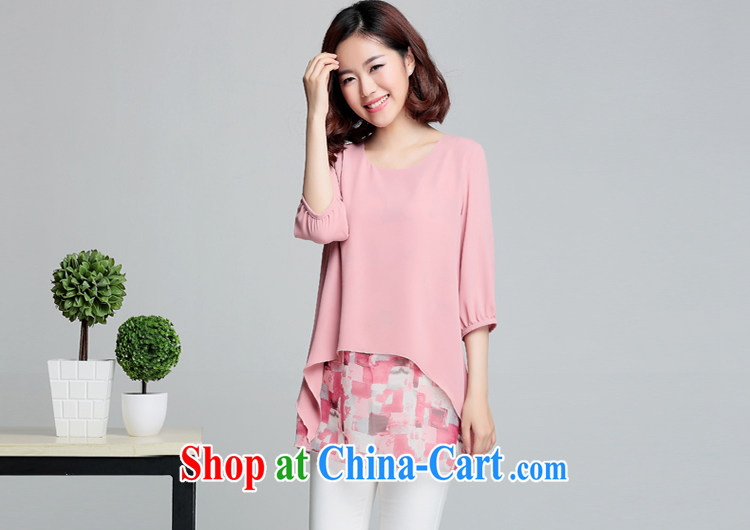 If code 2015 thick, female summer new, long leave of two piece XL short-sleeved video thin ice woven shirts T-shirt light blue M pictures, price, brand platters! Elections are good character, the national distribution, so why buy now enjoy more preferential! Health