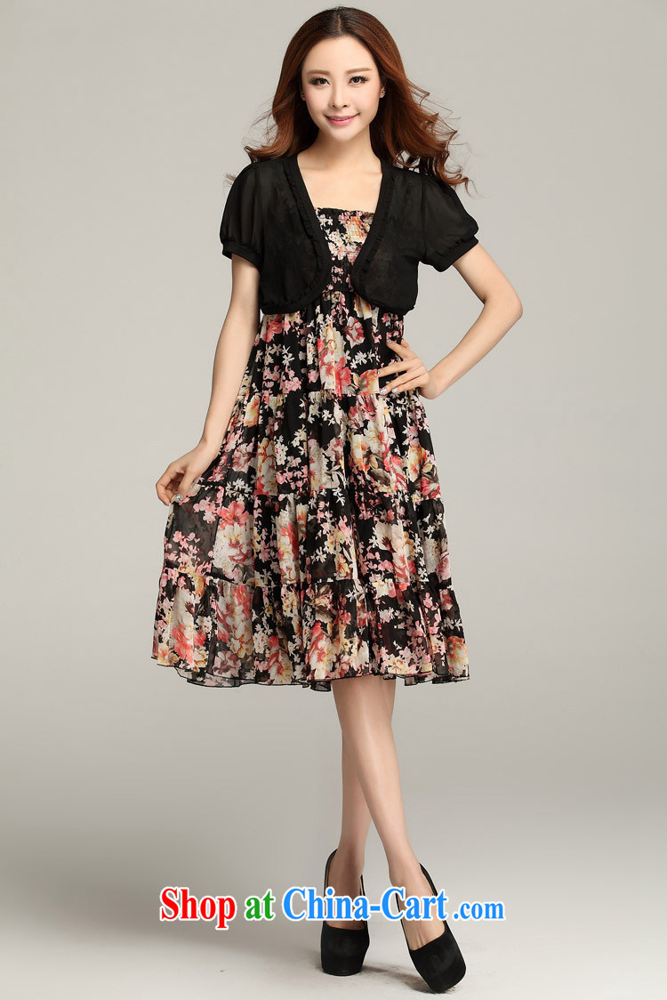 The 2015 new summer is the XL female snow woven small jacket bohemian GALLUS DRESS short-sleeve floral, long beach skirts dresses black XXL approximately 140 - 155 Jack pictures, price, brand platters! Elections are good character, the national distribution, so why buy now enjoy more preferential! Health