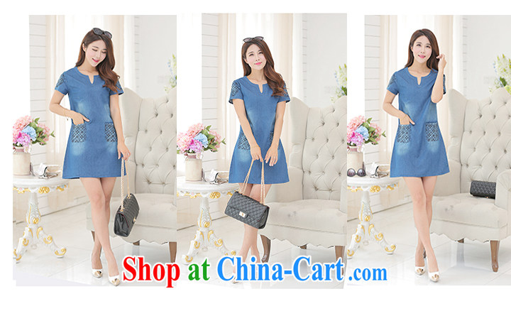 In accordance with Korea Connie 2015 the code female new loose video thin large code dresses summer 1138 photo color XXXL pictures, price, brand platters! Elections are good character, the national distribution, so why buy now enjoy more preferential! Health