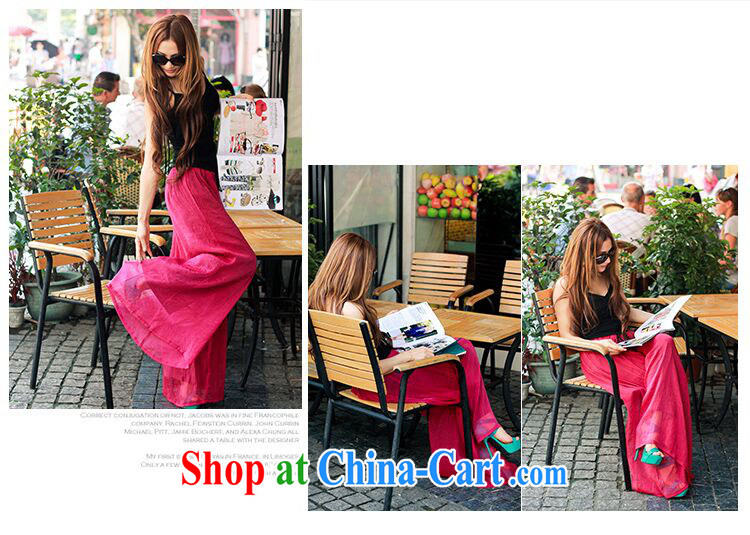 Earlier fish-easy-to-summer 2015 new Korean fashion ladies, snow-woven loose the code high-waist skirts trousers wide leg trousers black XL pictures, price, brand platters! Elections are good character, the national distribution, so why buy now enjoy more preferential! Health