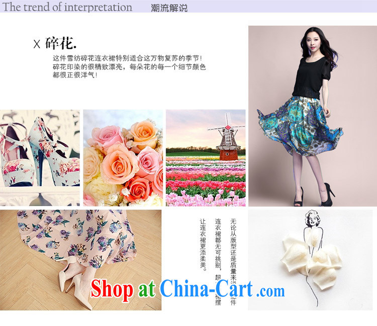 Loved summer new leave of two part female temperament graphics thin short-sleeved larger female snow woven dresses bohemian beach skirts 3708 blue 4 XL pictures, price, brand platters! Elections are good character, the national distribution, so why buy now enjoy more preferential! Health