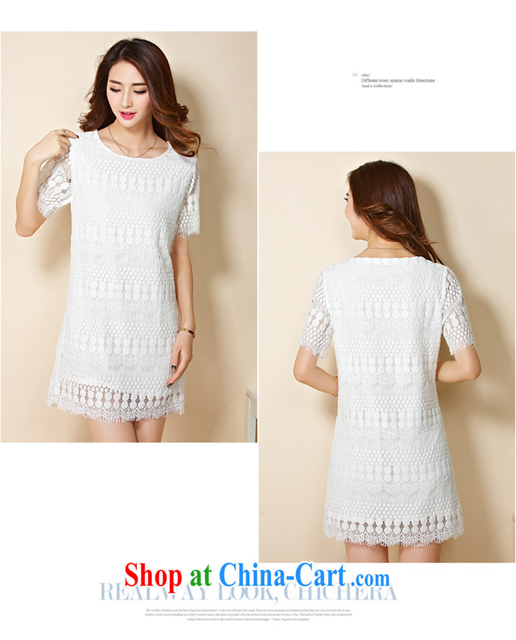 ZORMO 2015 summer, the Korean version of the greater code lace dress mm thick recreational leave two short skirt white 5XL pictures, price, brand platters! Elections are good character, the national distribution, so why buy now enjoy more preferential! Health