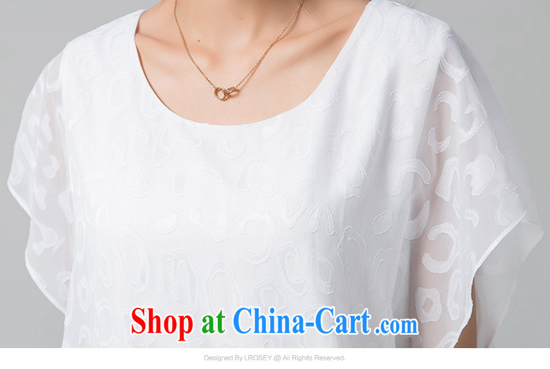 blue if the water increase, female 2015 summer new bat sleeves casual relaxed mm thick snow woven T-shirt large white code 3XL pictures, price, brand platters! Elections are good character, the national distribution, so why buy now enjoy more preferential! Health