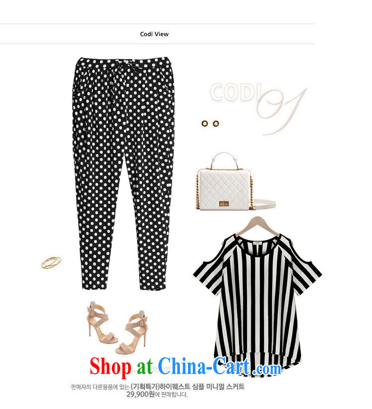 The first 7 times the code female casual pants girls Wide Leg 79 of 2015 mm thick summer New T shirts, trouser press kit 9905 black XL pictures, price, brand platters! Elections are good character, the national distribution, so why buy now enjoy more preferential! Health