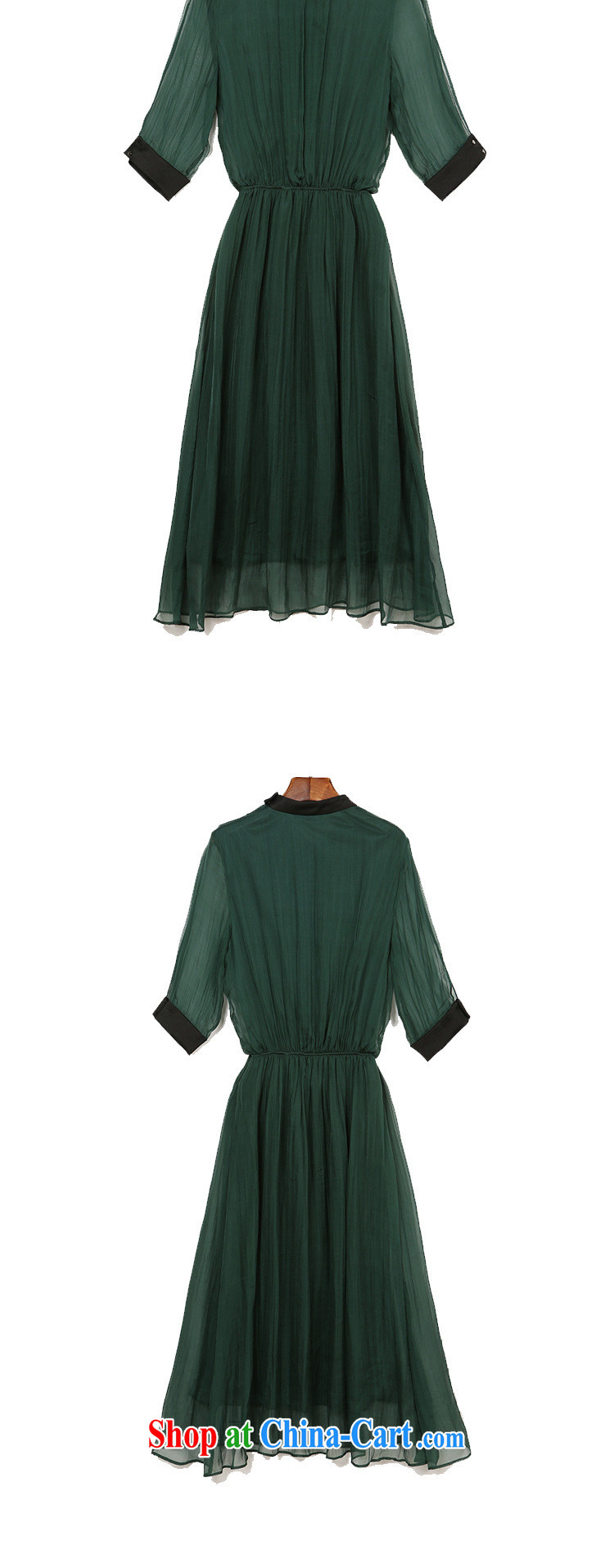 Yuan Bo summer new European and American style thick MM the waist graphics thin silk dress code the dress long skirt dark green 1952 XL 5 180 - 195 Jack left and right pictures, price, brand platters! Elections are good character, the national distribution, so why buy now enjoy more preferential! Health