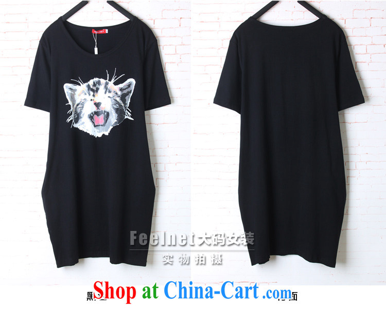 The feelnet code female 2015 summer new graphics thin short skirt stamp short sleeve XL T pension 1608 black 48 code - Recommended 90 - 150 kg pictures, price, brand platters! Elections are good character, the national distribution, so why buy now enjoy more preferential! Health
