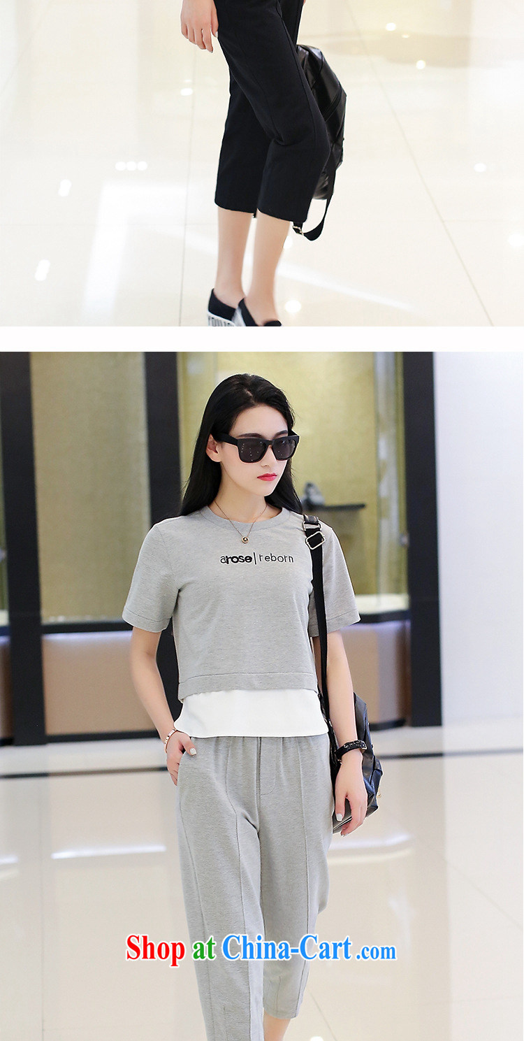 MR HENRY TANG year summer new, short-sleeved sweater casual two-piece large, loose knitted Kit black 1968 XL 3 150 - 160 Jack left and right pictures, price, brand platters! Elections are good character, the national distribution, so why buy now enjoy more preferential! Health