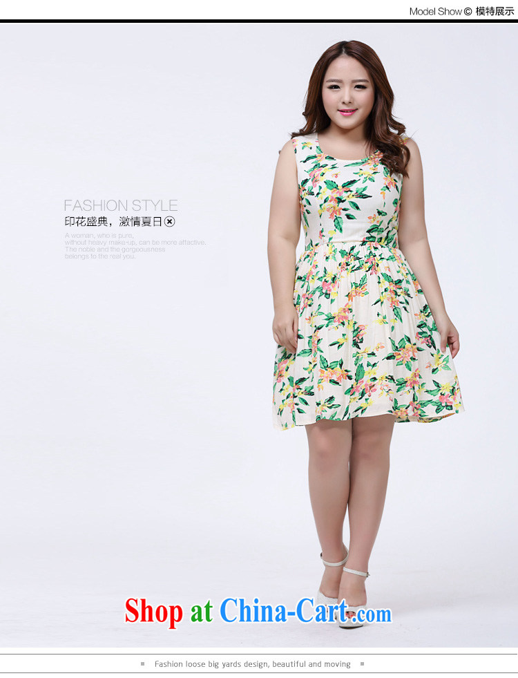 Rvel 2015 summer new Korean version thick MM XL video thin female sleeveless vest dresses female P 106 photo color 4 XL pictures, price, brand platters! Elections are good character, the national distribution, so why buy now enjoy more preferential! Health