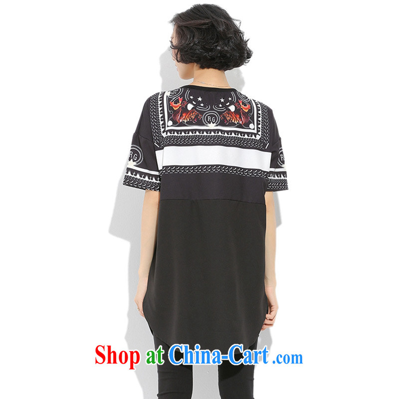 Director of the Advisory Committee the European site, the Female Tiger stamp duty, long, short-sleeved snow woven T-shirt T-shirt Dress Shirt shirt thick M Fashion black relaxed, code, and made the Advisory Committee (mmys), online shopping