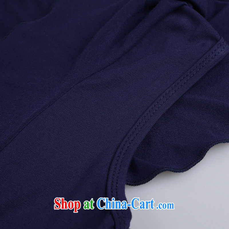 Elizabeth Anne flower, XL dresses on her sister summer and indeed increase, women with thick, graphics thin skirt, 2161 dark blue 5 XL, Shani, Flower (Sogni D'oro), and, on-line shopping