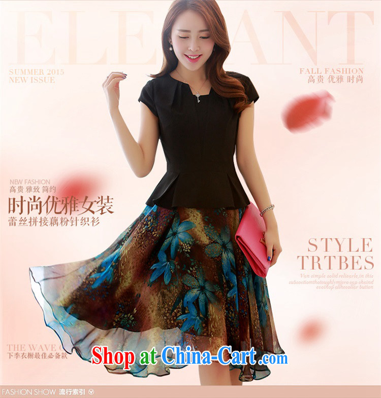 Detailed flower summer 2015 with new stitching stamp snow woven skirts MOM beauty graphics thin leave two retro dress 5627 picture color XXXL pictures, price, brand platters! Elections are good character, the national distribution, so why buy now enjoy more preferential! Health