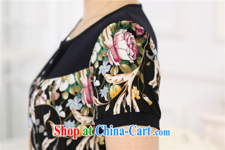 Middle-aged and older women's clothing Kit Mother's Day mom with summer maximum code short-sleeved shirt T middle-aged women wearing two-piece saffron XL pictures, price, brand platters! Elections are good character, the national distribution, so why buy now enjoy more preferential! Health