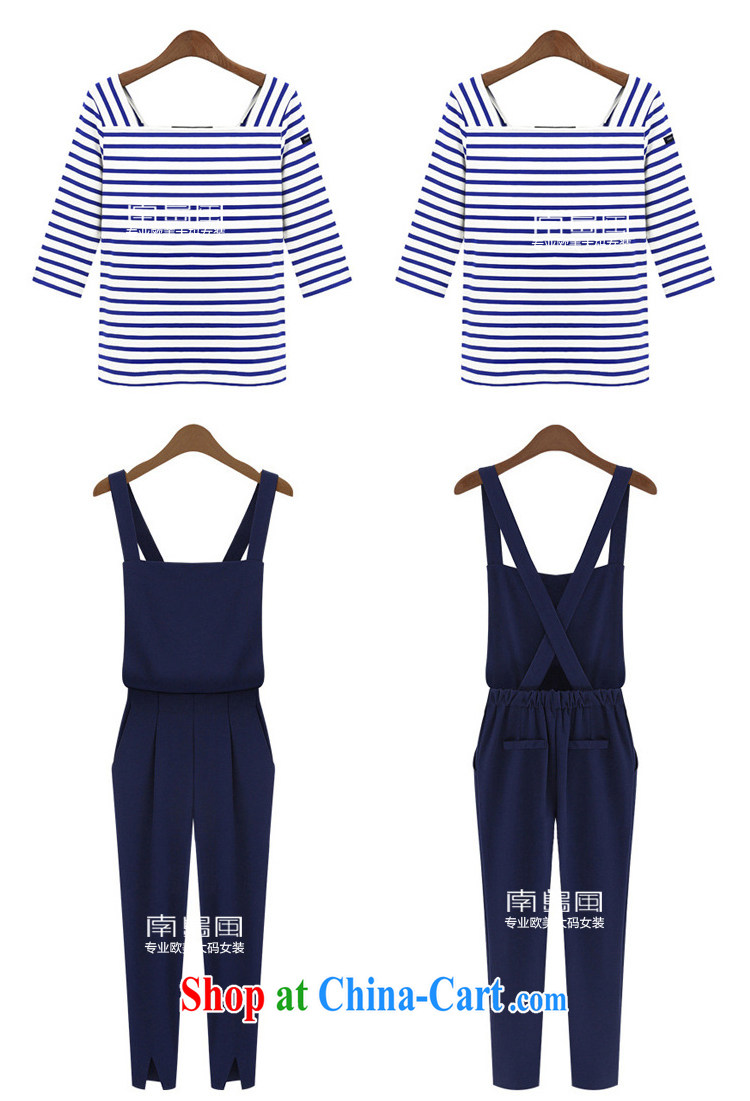 Kosovo, 2015, Europe and indeed the XL summer female new mm thick streaks T shirt + Graphics thin shoulder straps leisure suite 1543 blue XXL pictures, price, brand platters! Elections are good character, the national distribution, so why buy now enjoy more preferential! Health
