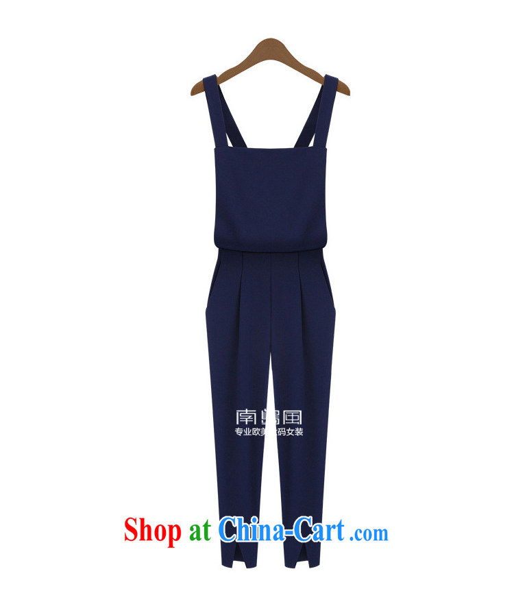 Kosovo, 2015, Europe and indeed the XL summer female new mm thick streaks T shirt + Graphics thin shoulder straps leisure suite 1543 blue XXL pictures, price, brand platters! Elections are good character, the national distribution, so why buy now enjoy more preferential! Health