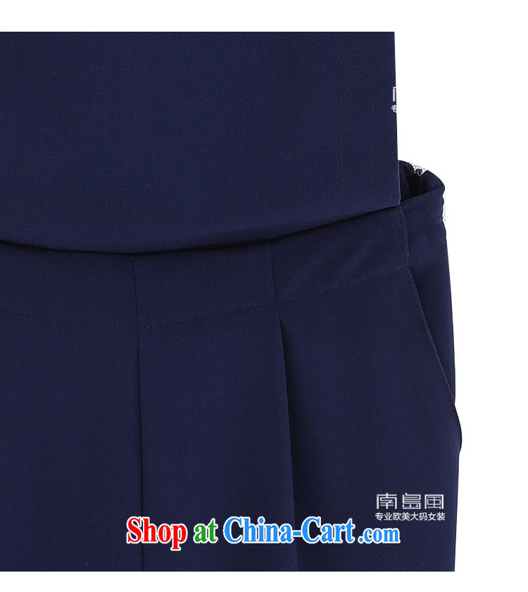 Kosovo, 2015, Europe and indeed the XL summer female new mm thick streaks T shirt + Graphics thin shoulder straps leisure suite 1543 blue XXL pictures, price, brand platters! Elections are good character, the national distribution, so why buy now enjoy more preferential! Health