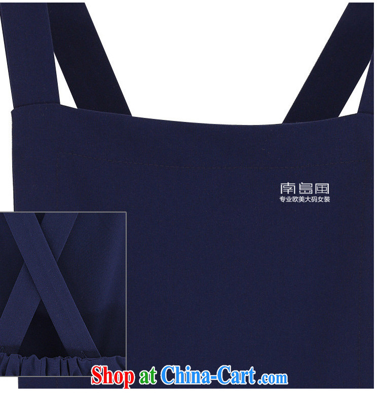 Kosovo, 2015, Europe and indeed the XL summer female new mm thick streaks T shirt + Graphics thin shoulder straps leisure suite 1543 blue XXL pictures, price, brand platters! Elections are good character, the national distribution, so why buy now enjoy more preferential! Health