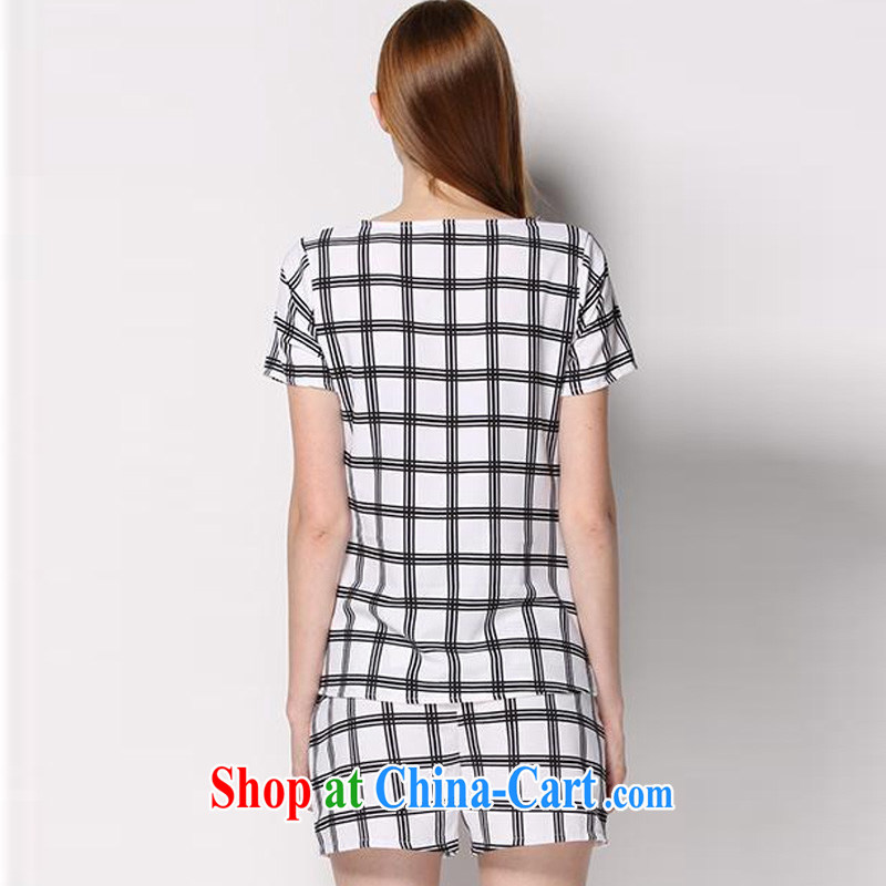 Cheuk-yan Zi spend a lot, girls with thick mm summer wear casual wear snow-woven Package Women's Shorts thick sister graphics thin 200 Jack Black XXXXXL, Cheuk-yan Zi spend, and, shopping on the Internet