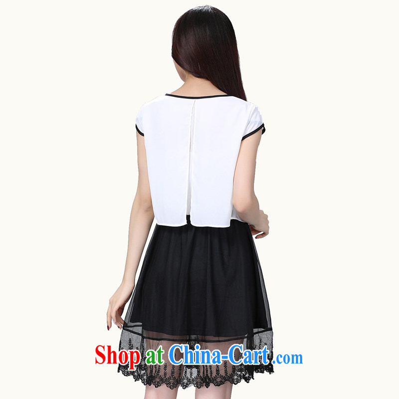 Iraq, the 2015 summer summer new, indeed the XL dresses snow woven thick mm video thin thick sister the Code women 2194 white XXXL, Iraq, and, on-line shopping