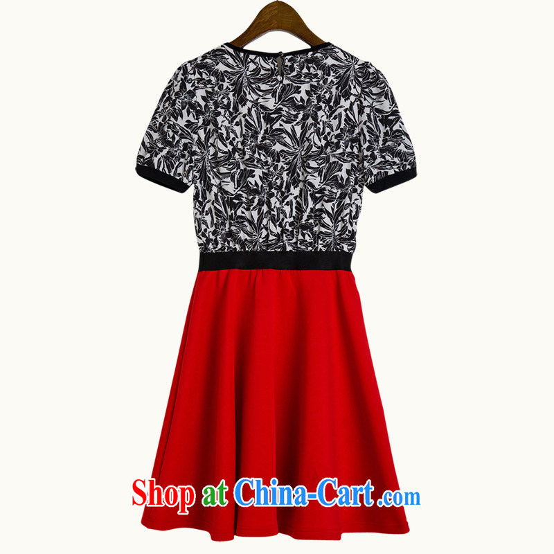 The LAN-XL dresses larger female snow woven thick mm summer 2015 new summer thick sister graphics thin 200 Jack 2193 red XXXXL, Iraq, and, shopping on the Internet
