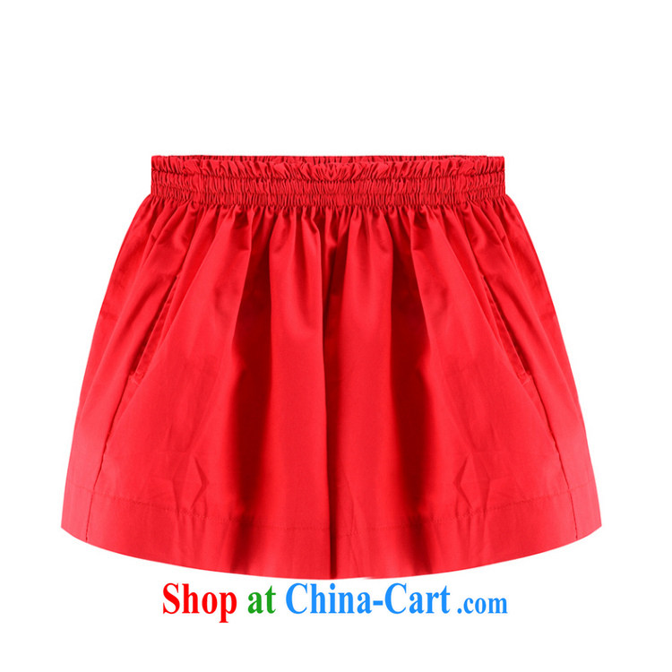 The LAN-kit mm thick summer and significantly, female 2015 summer thick sister T shirts shorts leisure and sports 5805 red XXXXL pictures, price, brand platters! Elections are good character, the national distribution, so why buy now enjoy more preferential! Health