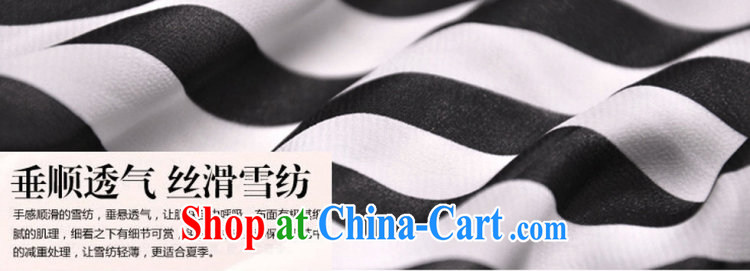 Summer new V collar striped snow woven shirts T shirt black and white 951 c Other XXL pictures, price, brand platters! Elections are good character, the national distribution, so why buy now enjoy more preferential! Health