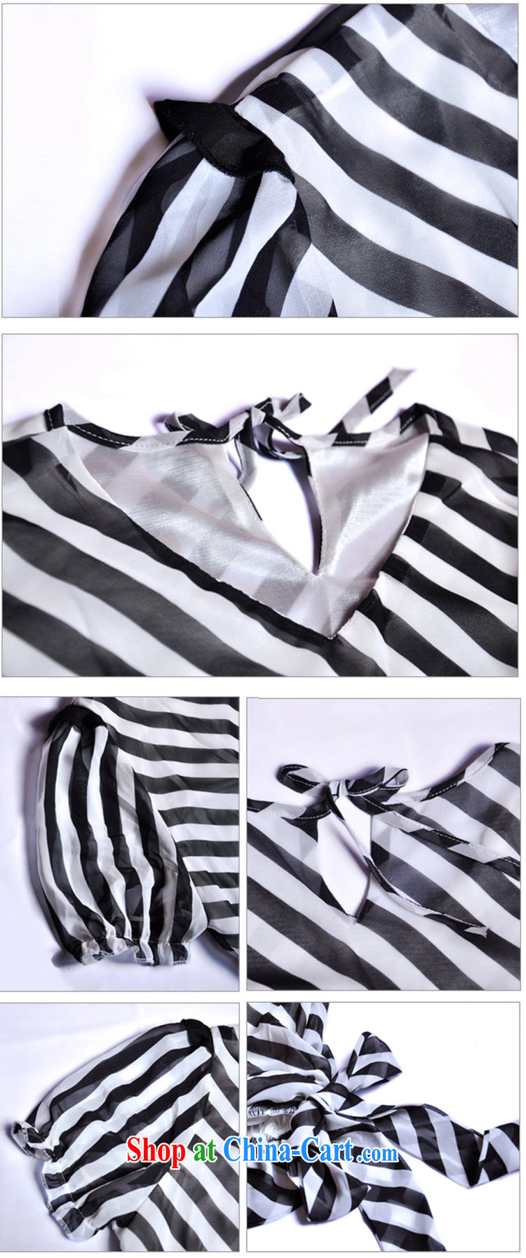 Summer new V collar striped snow woven shirts T shirt black and white 951 c Other XXL pictures, price, brand platters! Elections are good character, the national distribution, so why buy now enjoy more preferential! Health