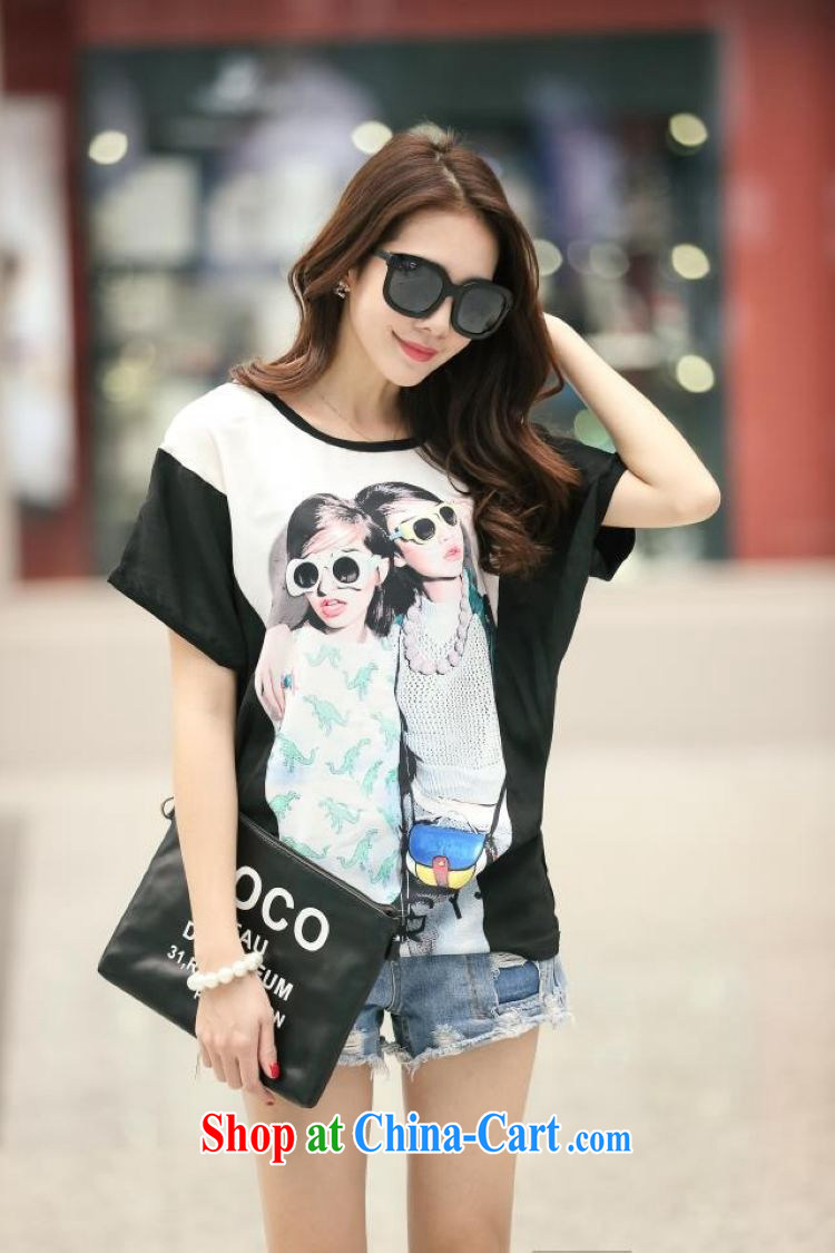 Flexible early summer 2015, Korean fashion lovely girls stamp duty round-collar loose the code T 200 Jack thick MM to wear T pension picture color code pictures, price, brand platters! Elections are good character, the national distribution, so why buy now enjoy more preferential! Health