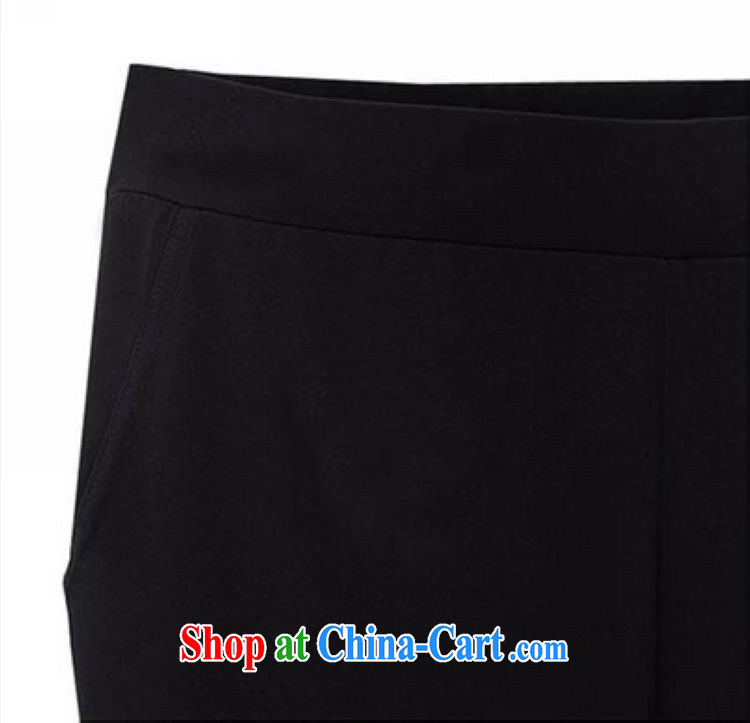 EITAI larger women summer 2015 the FAT and FAT sister 7 pants black 5 XL pictures, price, brand platters! Elections are good character, the national distribution, so why buy now enjoy more preferential! Health