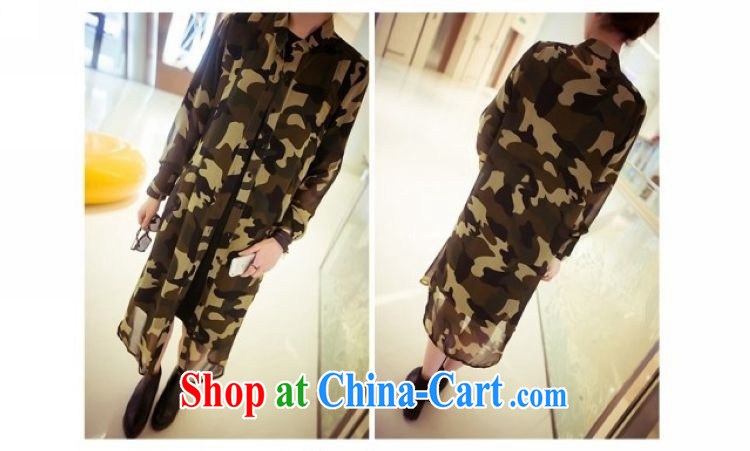 The EITAI Code women summer 2015 and indeed increase camouflage long sunscreen clothing picture color 3XL pictures, price, brand platters! Elections are good character, the national distribution, so why buy now enjoy more preferential! Health