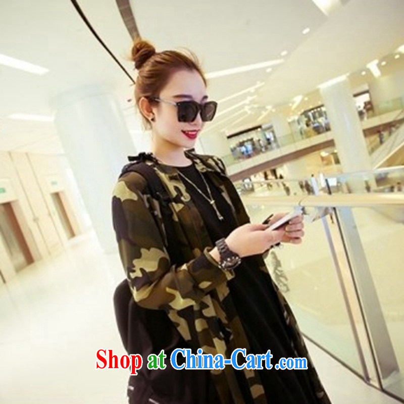 The EITAI Code women summer 2015 the fertilizer and camouflage long sunscreen clothing picture color 3XL, EITAI, shopping on the Internet