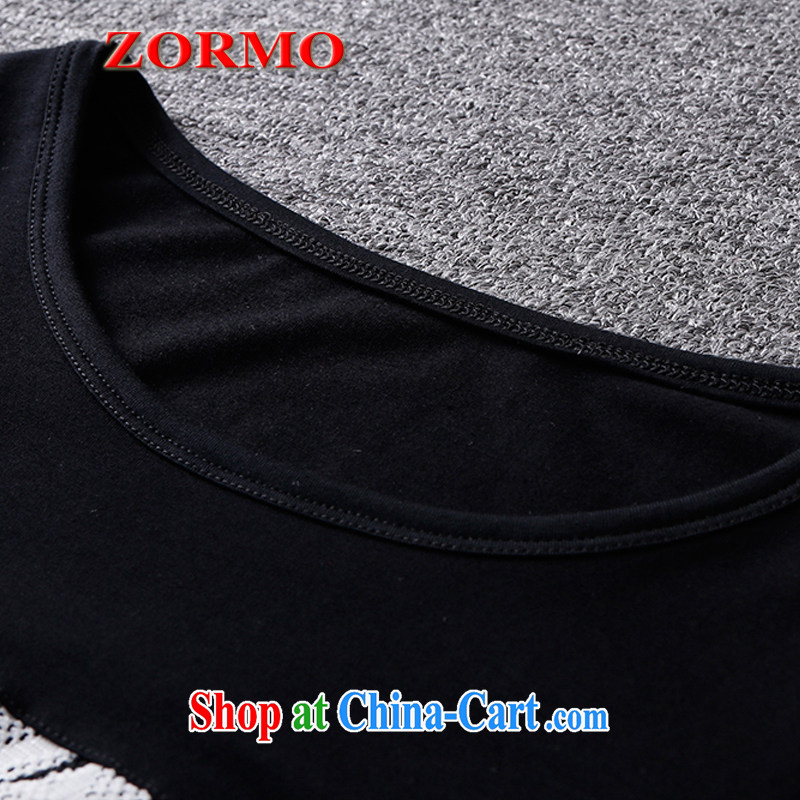 ZORMO larger female summer is the XL T shirts girls thick mm leisure short-sleeved Western van T-shirt picture color 4 XL, ZORMO, shopping on the Internet
