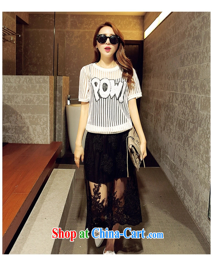 Tang year summer new, larger female European style two-piece European root yarn streaks T shirt + vest lace long skirt the color 1159 XL 3 150 - 160 Jack left and right pictures, price, brand platters! Elections are good character, the national distribution, so why buy now enjoy more preferential! Health